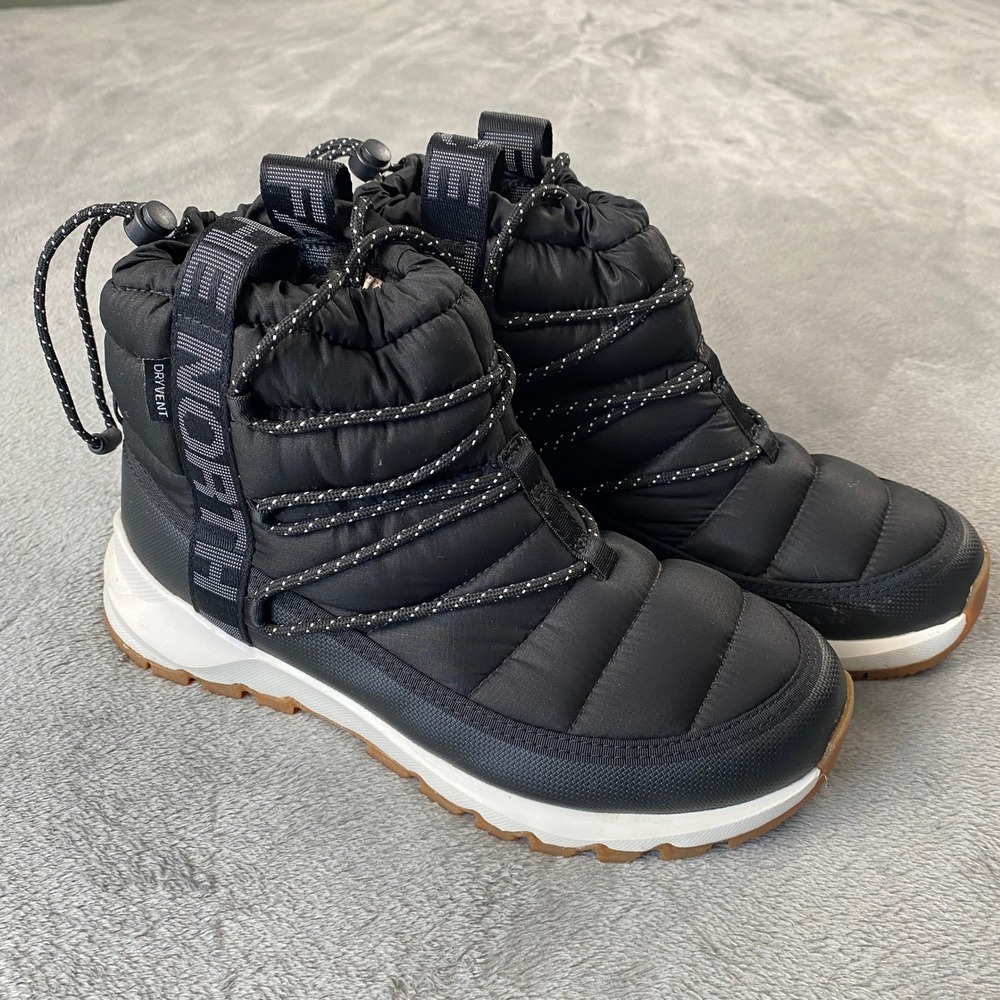 The North Face Boots Womens 9 Black ThermoBall Progressive II DryVent Waterproof